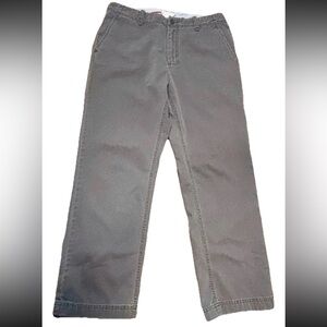 J.CREW Men’s 100% Cotton Chino Pants Gray 34x30 Straight Leg